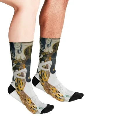 3D Printed Socks Custom Logo Athletic Socks