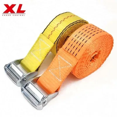 Auto Retractable Ratchet Tie Down Straps High Quality Heavy Duty Ratchet Straps with Colorful Webbing