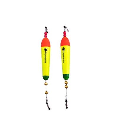 Factory Direct Fishing Floats Tools EVA Fish Floats with Swivel ,Fluorescence Effect Fishing Float Gear