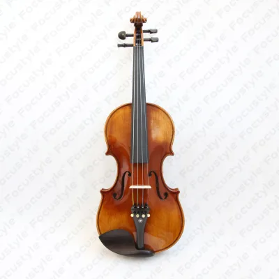 OEM Chinese Handmade Over 10 Years Wood Professional 4/4 Full Size Violin Violon Spruce Ebony Accessories Violino Violin Violine