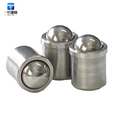 Spring Ball Plungers Plain Finish Ball Nose Threaded Press Fit Spring Loaded