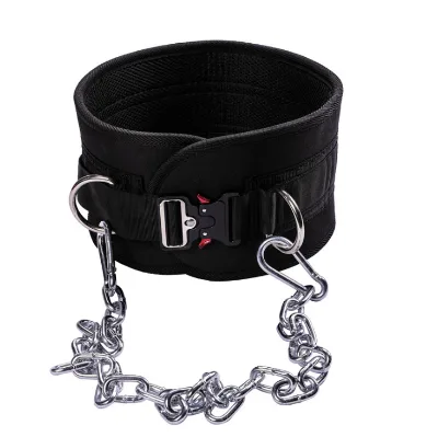 Weight Lifting Weighted Pull-up Dip Belt with Steel Chain