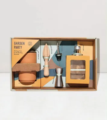 Growing Gourmet Botanical Gift Box Set Window Garden Starter Kit Greenhouse Garden Science Toys Kit