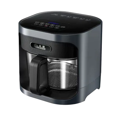 Electric Commercial Air Fryer Overheat Protection Oil-Free Cooking 3.1-4.0L Capacity 1200W Temperature Control for Restaurants