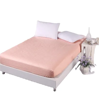 Nantong Textile Striped Bedding Customized Logo Woven Soft 100% Cotton Sateen Fabric Comfortable In-stock Items COMBED 110gsm