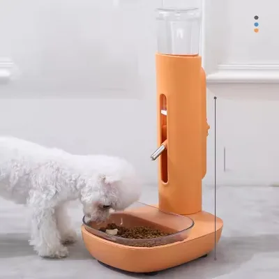 Cat Lifting Kettle Does Not Wet Mouth Hanging Pet Water Dispenser