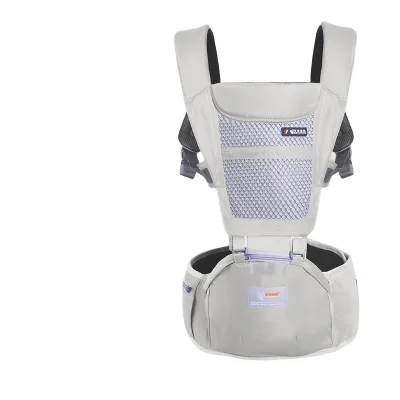Lightweight Breathable Baby Carrier Bag Simple Style Front and Back Hip Carrying System