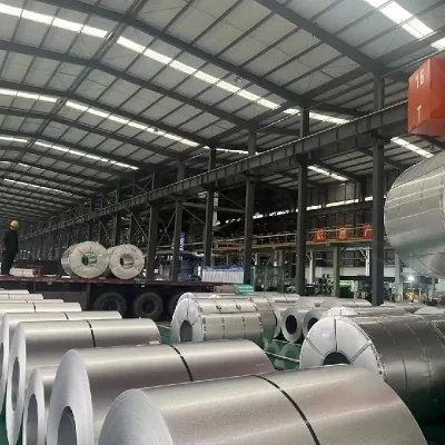 Factory Direct DX51D+Z Galvanized Steel Coil 40-365g Zinc Coating Custom Width