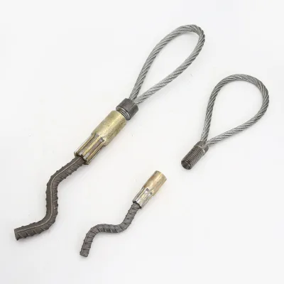 Threaded Fixing Insert Steel Wire Lifting Loop M12-M42