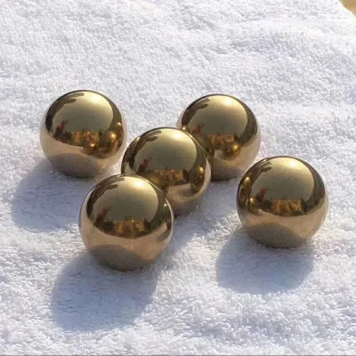 Durable Brass and Carbon Steel Bearing Balls Copper Shot Ball with Plastic and PP Material Options