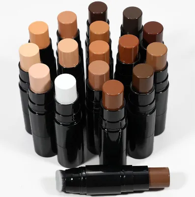Multifunctional Long Lasting Face Makeup Vegan Cream Contour Private Label High Definition Pro Concealer Stick with Brush