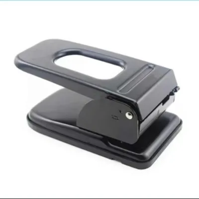 Office Stationery Custom logo Design Paper Hole Punch Big Metal Heavy Duty Hole Punch