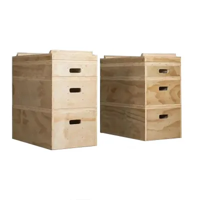 Fitness Plyometric Plyo Box 3 in 1 Soft Jump Box