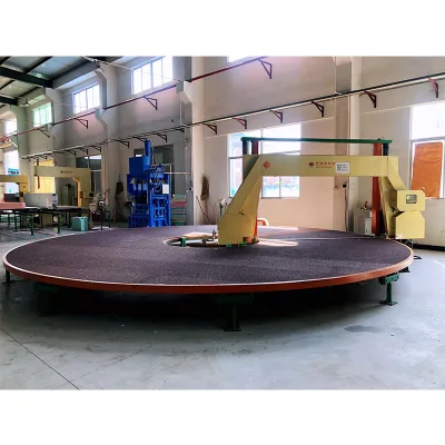 ERS-HC02 Horizontal Circle Sponge Foam Cutting Machinery