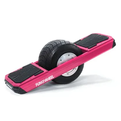 Funkywheel 1-Wheel Electric Scooter 700W Powerful Outdoor Toy Surfing Skateboard with Run-Flat Tire E-Scooter E Skateboards