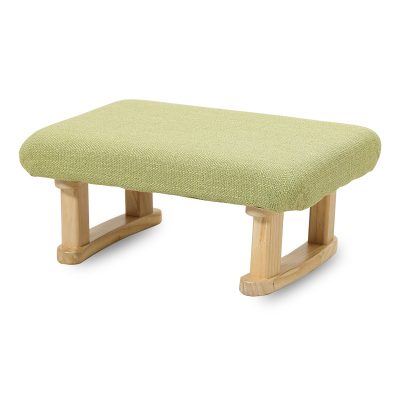 Household Solid Wood Coffee Table Stool Low Stool Fabric Stool