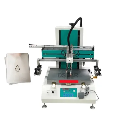 Desktop Semi Automatic Screen Printing Machine for Small Batch Production