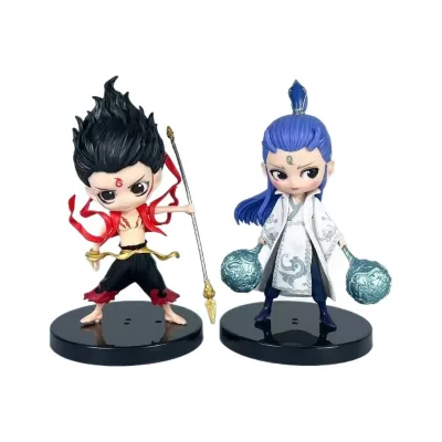 Hot Sale Hand-made Devil Boy Descend to the World 2 Peripheral Animation Cartoon's Ao Bing Doll Props Desktop Ornaments