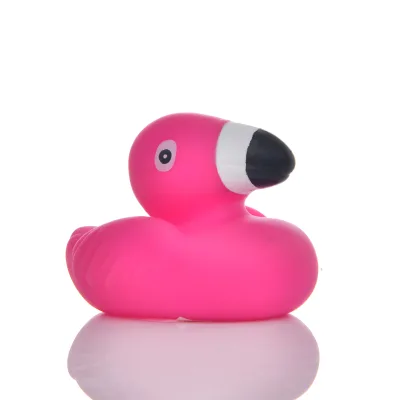 Rubber Animal Baby Bath Splash Flash Vinyl Toy Educational Duck Bath Toys for Babies