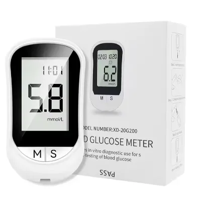 Fast Quick Check Blood Sugar Test Machine Portable Blood Glucose Meter Monitor Popular Diabetes Digital Glucometer