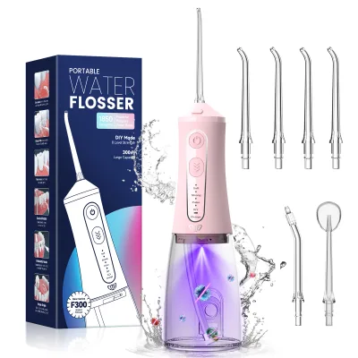 Wholesale Custom Water Flosser Cheap OEM/OEM Teeth Cleaning Dental Device Portable IPX7 Waterproof Jet Oral Irrigator Water Pick