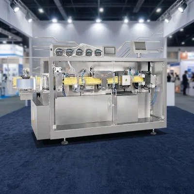 Small Scale Liquid Filling and Sealing Machine Peristaltic Pump Liquid Packaging Line for Beverage