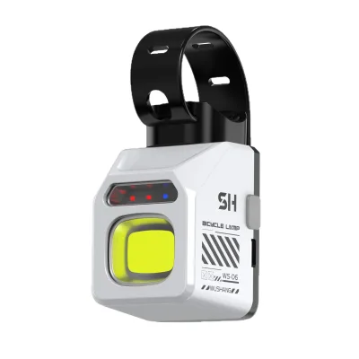 Ultra-bright Mini-Sized High-Intensity Cycling Light-Battery Powered Warning Light for Outdoor Adventure Night Rides; Front/Rear
