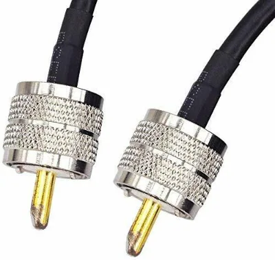 LMR400 PL259 UHF Male to PL259 UHF Male Coaxial RF Cable length customized