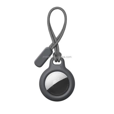 High Quality Custom logo Holder air Tag Cover with Nylon Strap Dog Collar Lanyard Pc airtag Protective case
