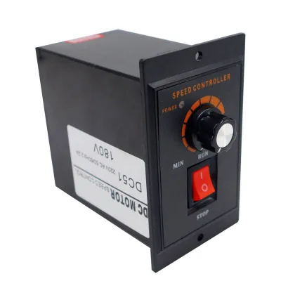 DC-51 Variable Speed DC Drive 2.2A for PMDC Motor with Emergency Brake Stop for Packing Equipment