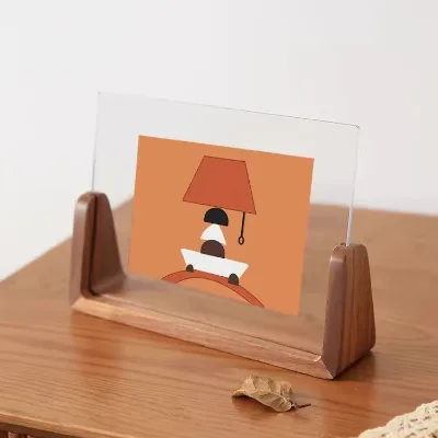 Photography Frames Wooden  Desktop Photo Holder U-shaped Photo Frame