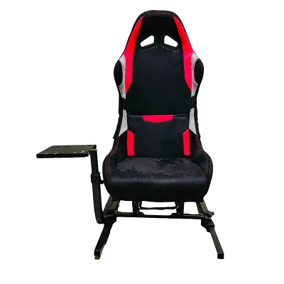 Foldable Racing Game Simulator Seat Stand Driving Chair Bracket Playseat Racing Simulator Folding Metal Bracket