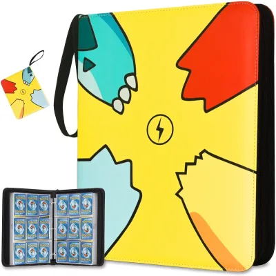 Card Binder Holder,Carrying Case Binder, Holds up to 720Cards - Trading Cards Collectors Album with 40 Premium 9-Pocket Pages
