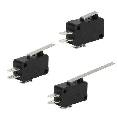 KANGERLE KW3-6A-1C Micro Switch SPDT Snap Action 0.1A 250VAC Long Lever Miniature