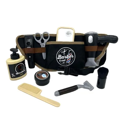 HS Other Plastic Pretend Simulation Beauty Hair Salon Play School Set Kid-Friendly Light Sound Hair Styling Tools Includes