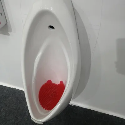 Truly Splash-proof Soft EVA Material Urinal Screen With Timescale 15% CPL Fragrance Customized logo