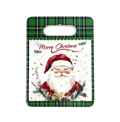 3D Christmas Blank Ceramic coaster Water Absorbent Ceramic Pot coaster