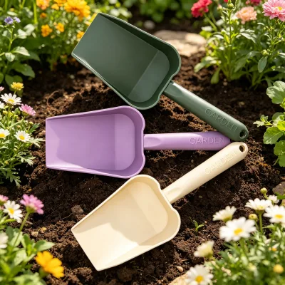 Unbreakable Plastic Digging Trowel with 100110 Blade Angle and 13.5cm Blade Length Household Garden Essential Tool