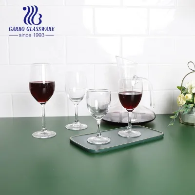 Stock Available Small MOQ Tall Drinking Red Wine Glass With Long Stem Red Wine Glass Stemware Crystal Champagne Glass Cup