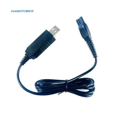 12V USB-A Extension Cord Charger Cable with PVC Material for Braun Shaver S3 S5 S6 S7 S8 S9