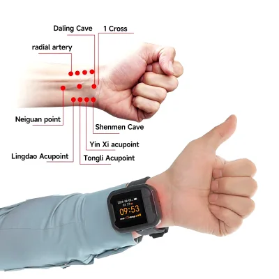 New Laser Watch Laser Therapy Wrist Watch 650nm 16 Hole Targeting Physical Therapy Use for Diabetes Hypertension  Hyperlipidemia