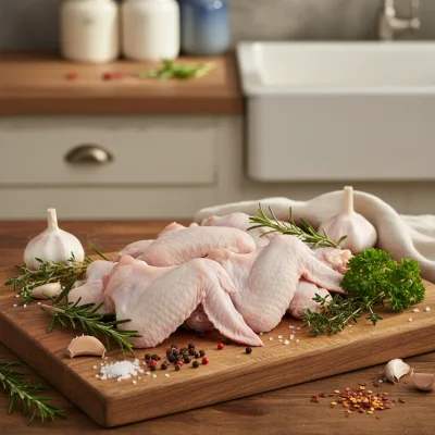 Bulk Frozen Duck Three-Joint Wings 9.5kg Carton Uniform Size Halal Certified for Global Export