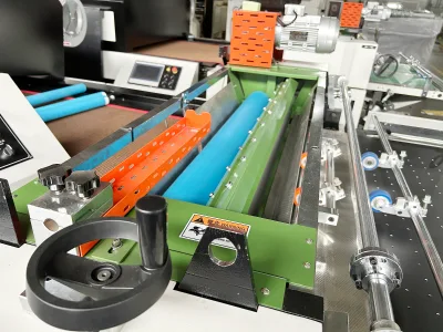 SG-A1200 Fully Automatic Water-Based Oil Coating Machine with PLC Control for Paper and Cardboard Finishing
