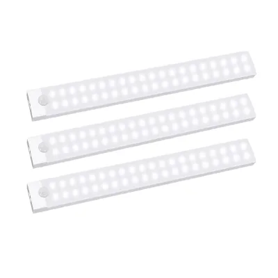 Wireless LED Crystal Cabinet Light USB Charging 0-second Sensor Low-brightness for Bedrooms and Kitchens