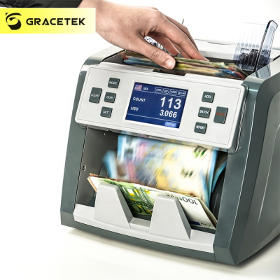SD card updates USD, EUR, GBP,  CAD,  MXN value  money counter indian currency counting machine