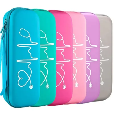 Factory Wholesale Customized Medical Portable EVA Case Stethoscope Travel Case for Doctors Nurses Students Waterproof Eva Case