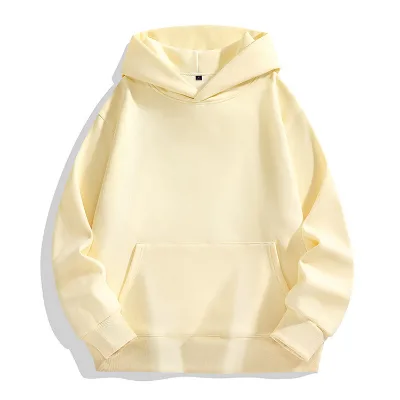 Wholesale 480gsm Hoodie 100% Cotton Mens Hoodies Heavyweight High Quality Cotton Fleece Unisex Blank Hoodies