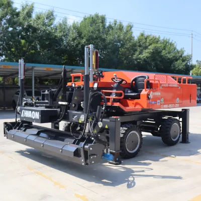 Large Area Construction 3000sqm/day High Performance Factory Ground Paving Work Laser-Guided Floor Screed