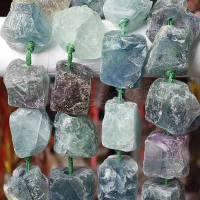 20-30mm Mixed Gemstone Beads Crystal Stones Raw Stones for Jewelry Making Bulk 14-17PCs/Strand