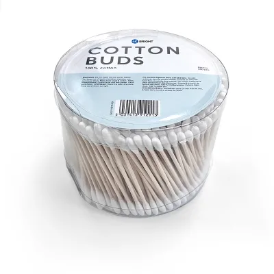OEM/ODM Certification Bamboo Wood Paper Ear Bud Cotton Swab Stick Cotton Swab Bamboo Baby Cotton Swabs